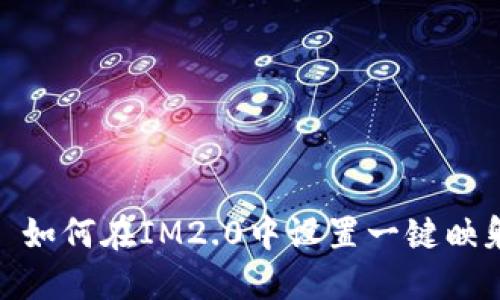 : 如何在IM2.0中设置一键映射